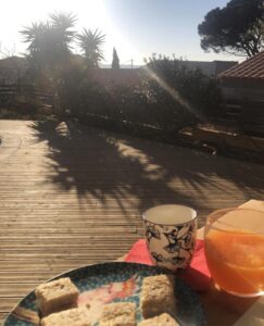 petit déjeuner rituel club sandwich café jus d'orange pressée soleil