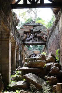 temple angkor cambodge audrey fario photo artistitique eboulement