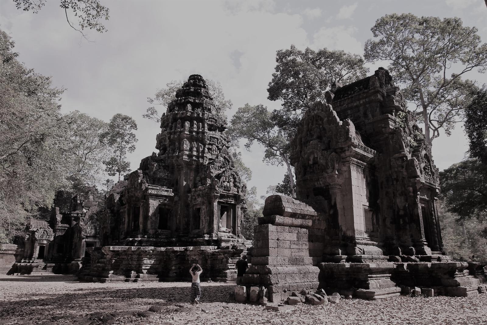 temple angkor cambodge audreyfario.com photo artistique bnw