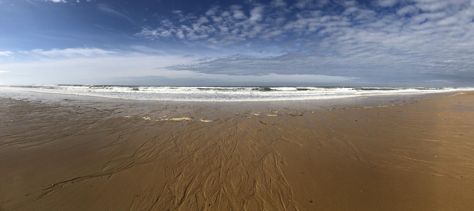 plage messanges landes vagues surf